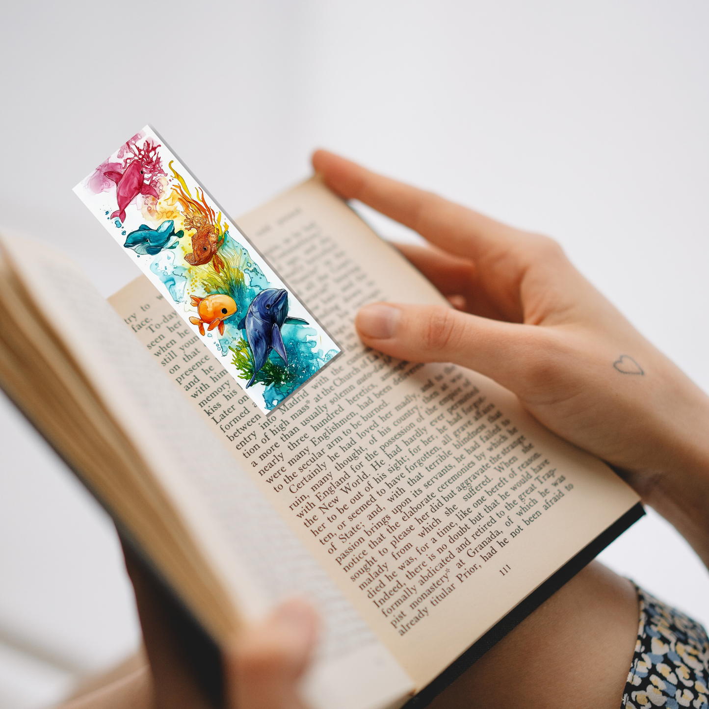 Very Beachy Bookmark Set or Individual