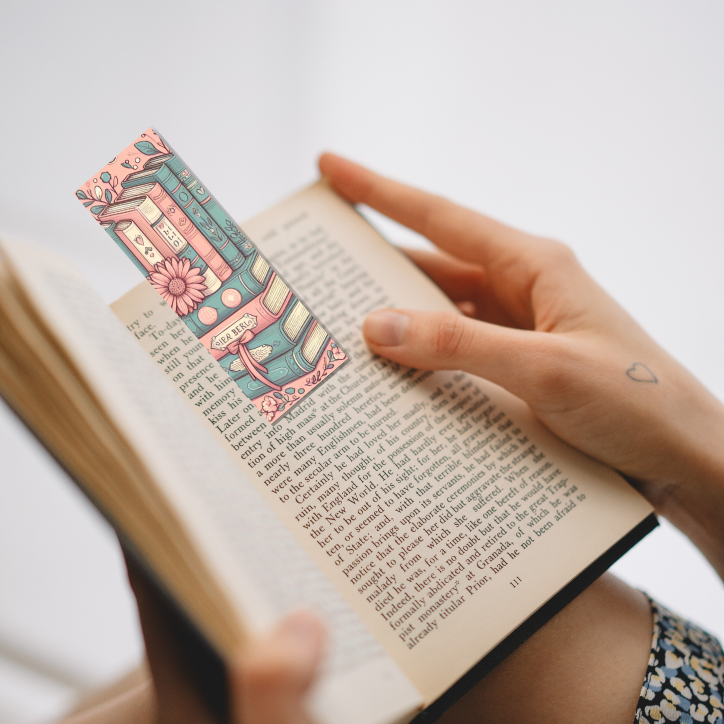 Books and More Books Bookmark Set or Individual