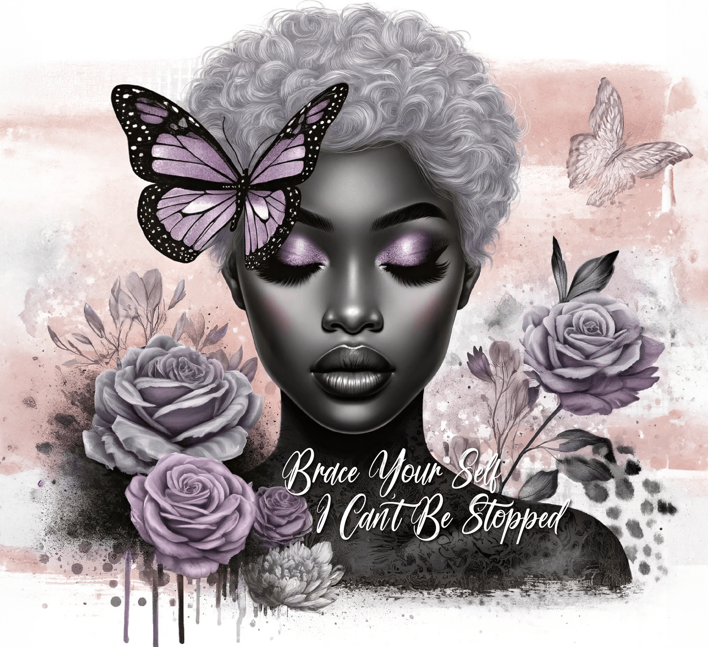 Brace Yourself, I Can't Be Stopped 20oz Skinny Tumbler