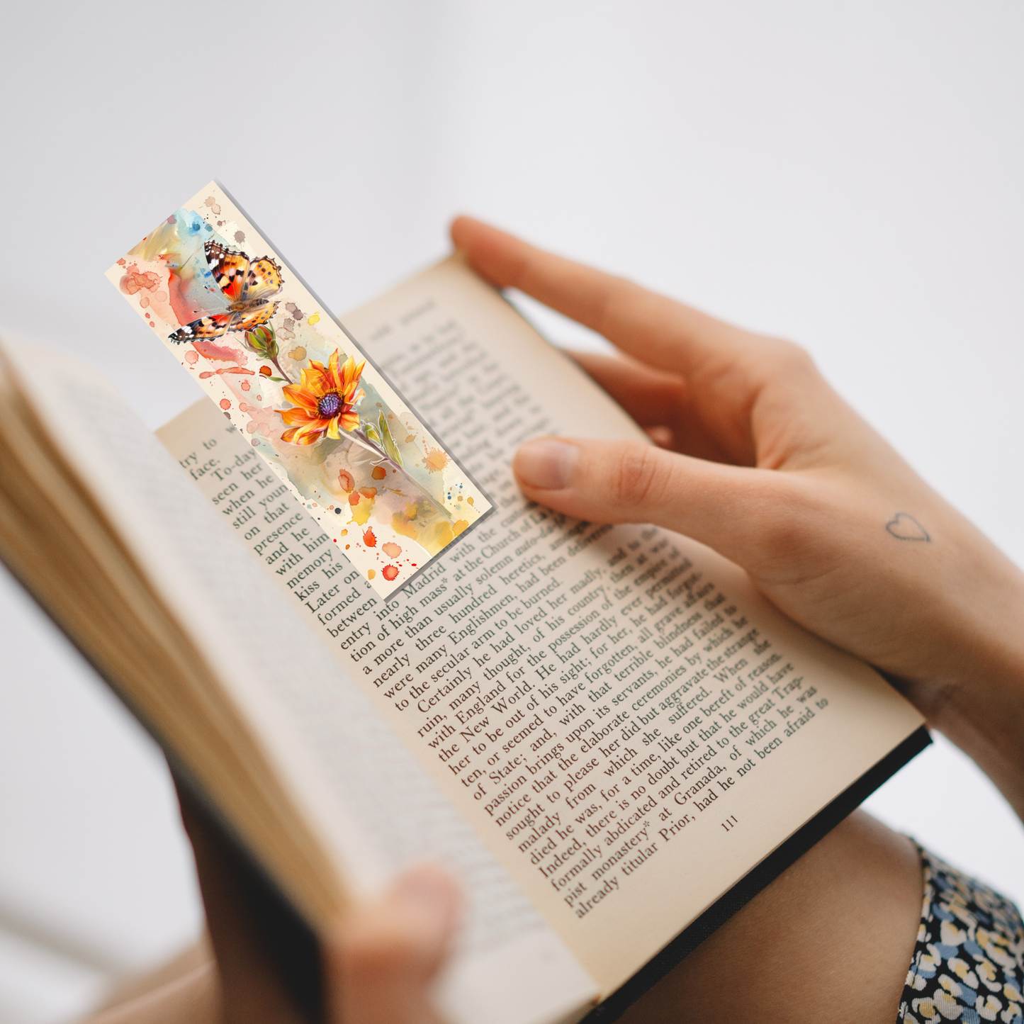 Butterfly Bookmark Set or Individual