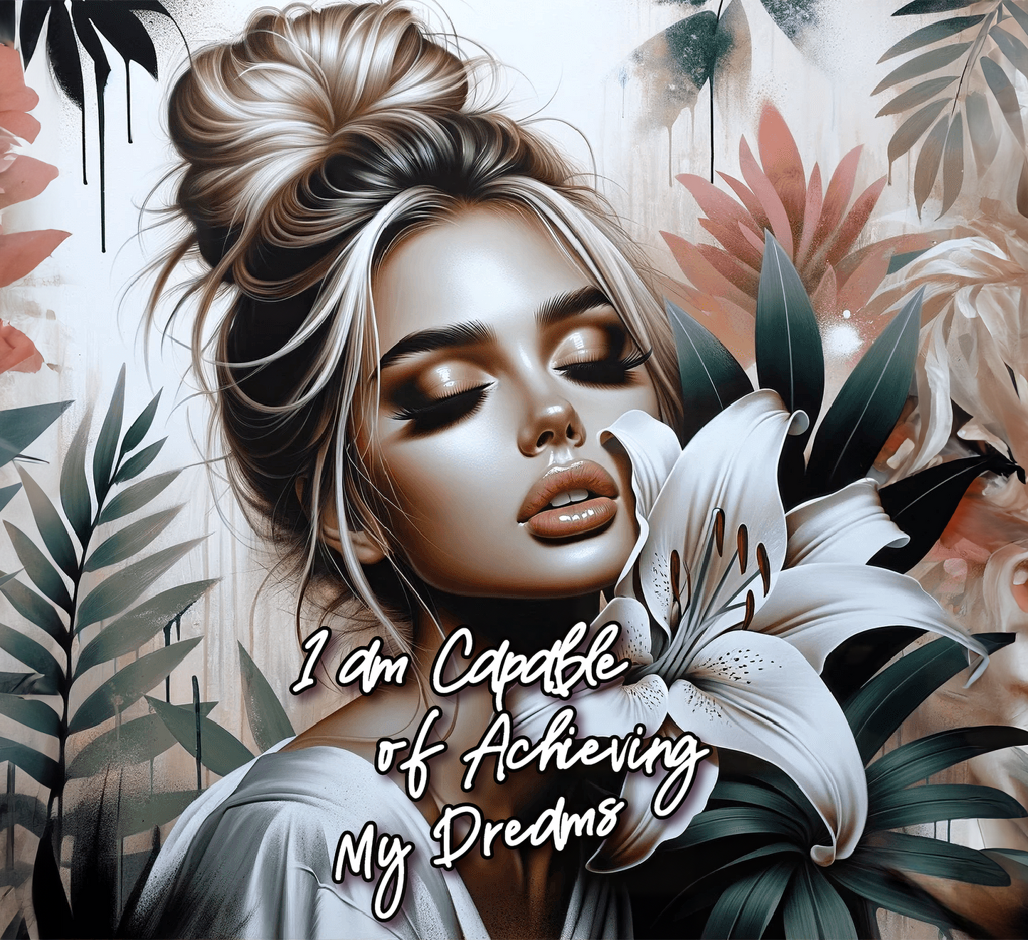 I Am Capable of Accomplishing My Dreams 20oz Skinny Tumbler