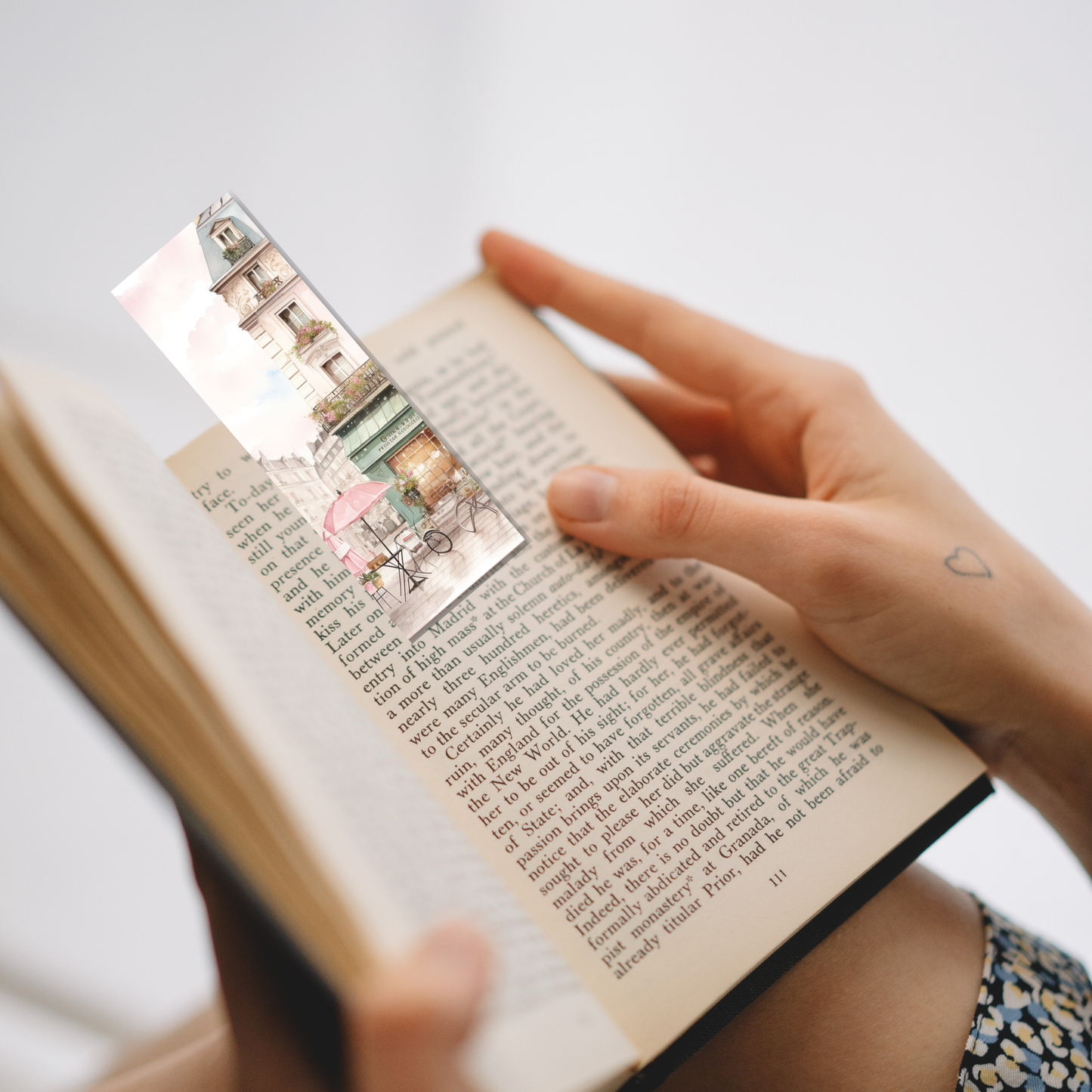 Eiffel Tower Bookmark Set or Individual