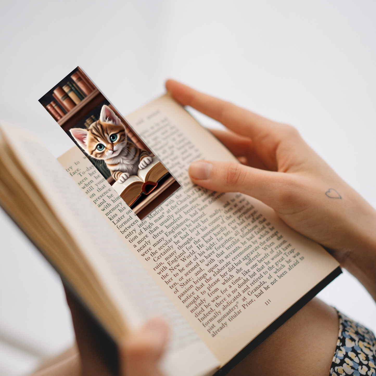 Animal Readers Bookmark Set or Individual