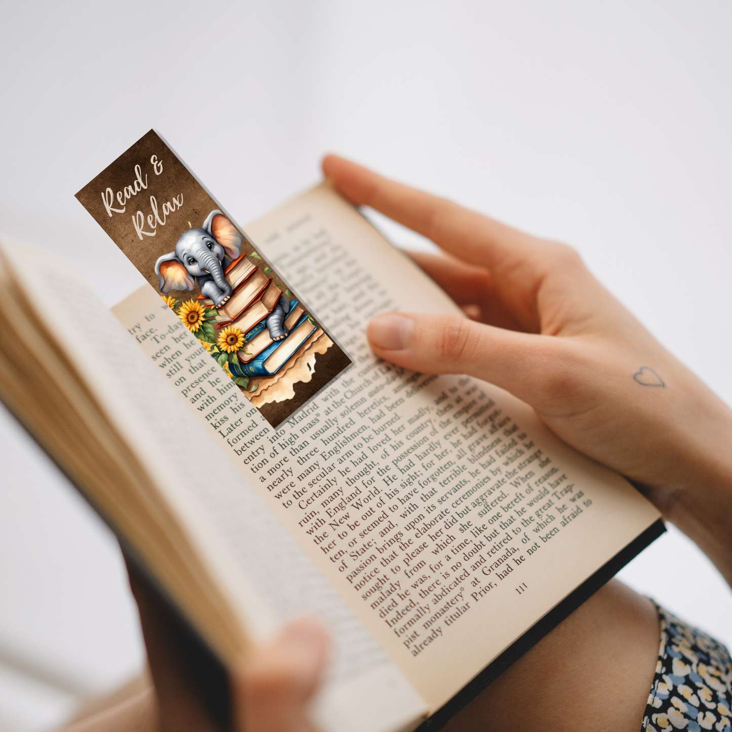 Animal Readers Bookmark Set or Individual