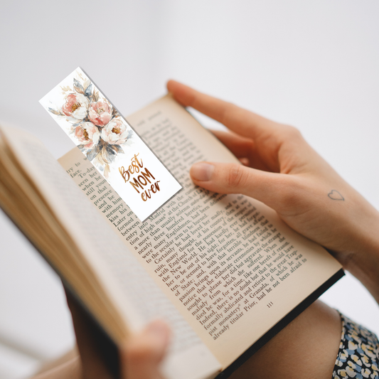 Best Mom Ever Bookmark Set or Individual