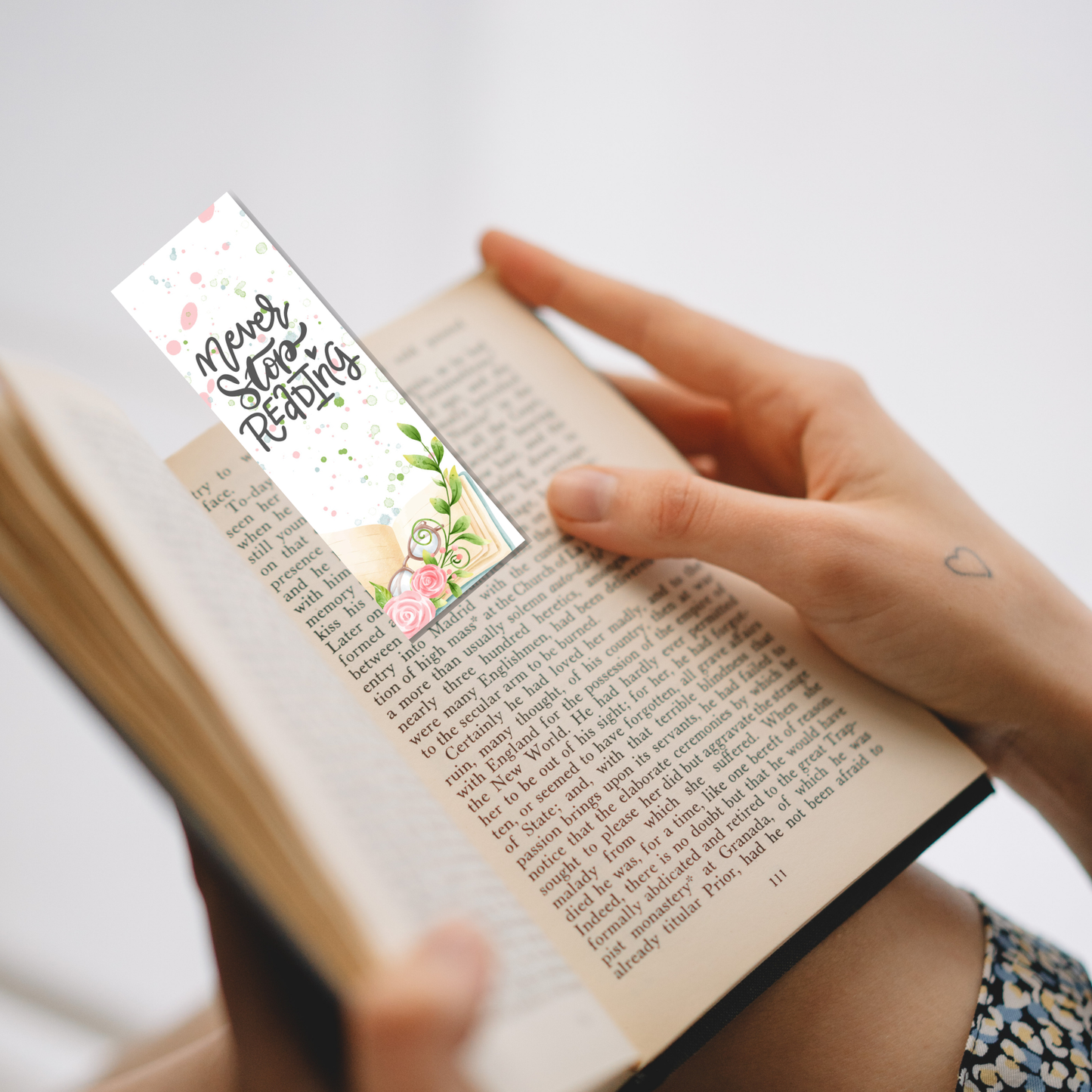 Love of Reading Bookmark Set or Individual