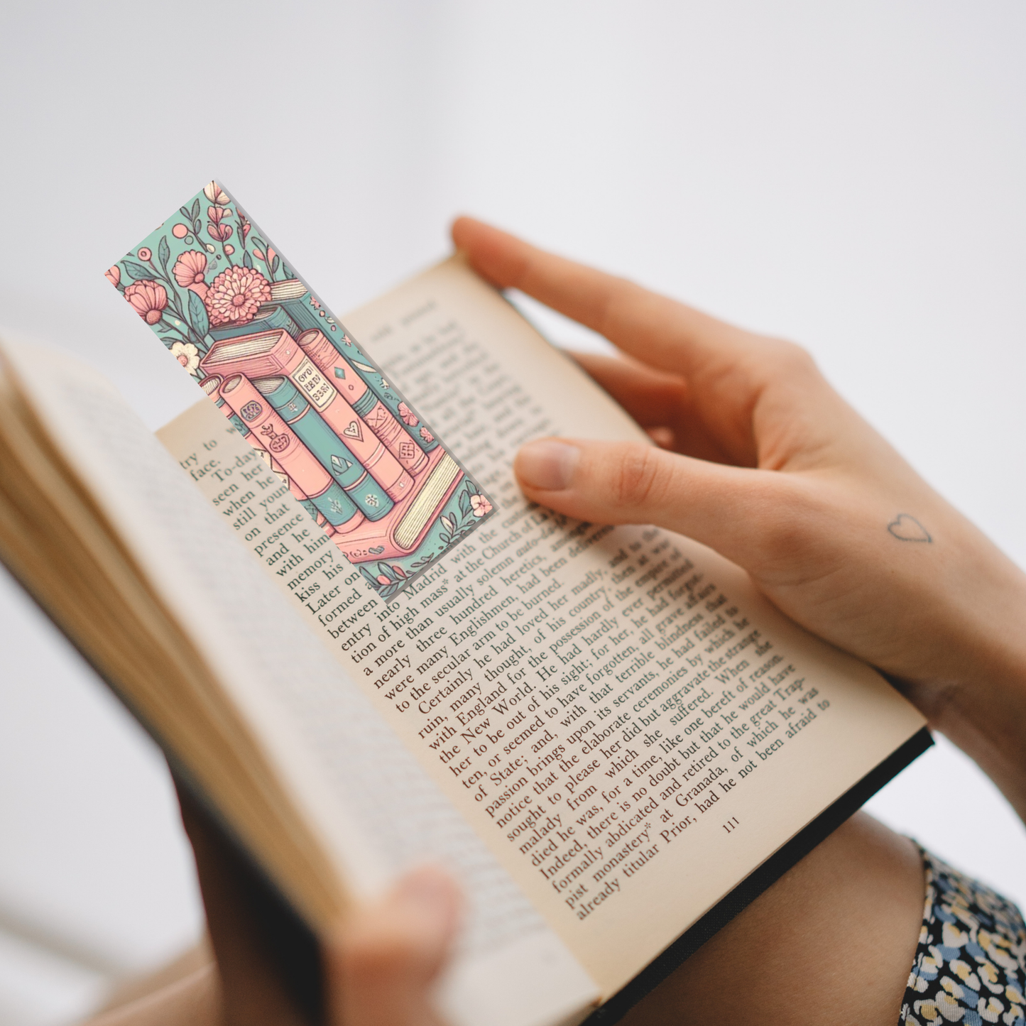 Books and More Books Bookmark Set or Individual