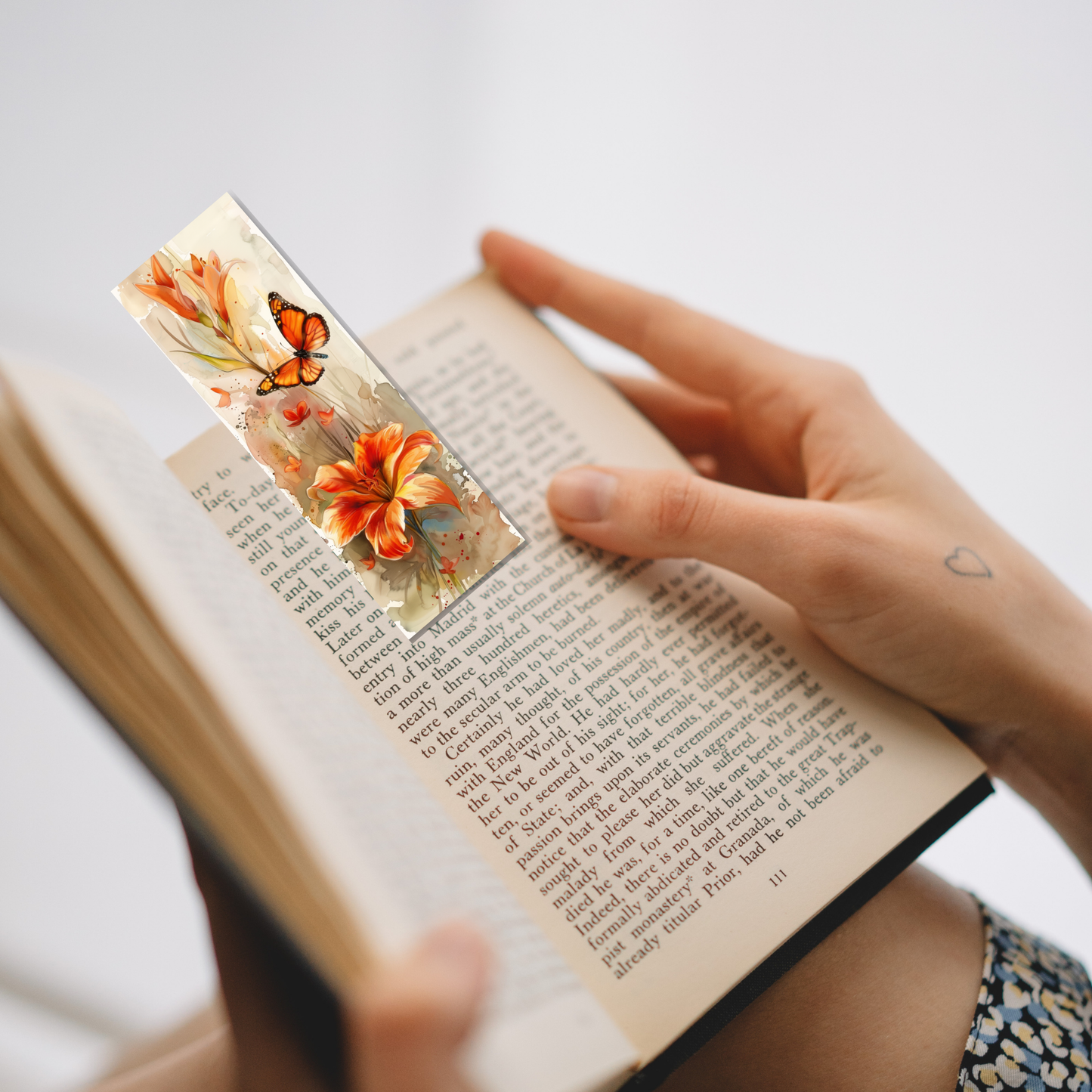 Butterfly Bookmark Set or Individual