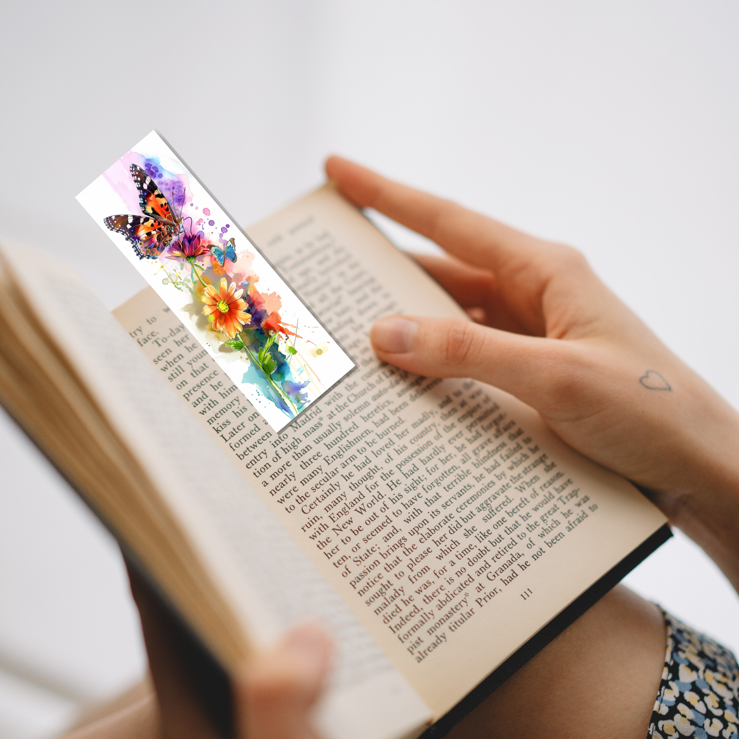 Butterfly Bookmark Set or Individual