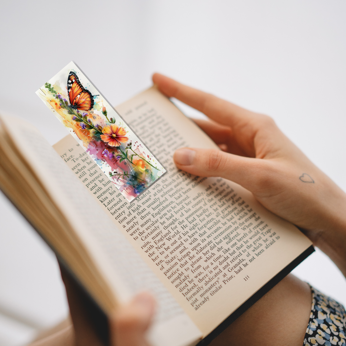 Butterfly Bookmark Set or Individual