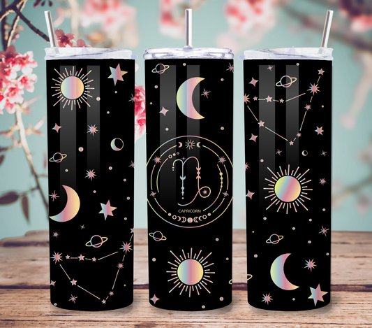 Capricorn 20oz Tumbler, Zodiac Tumbler