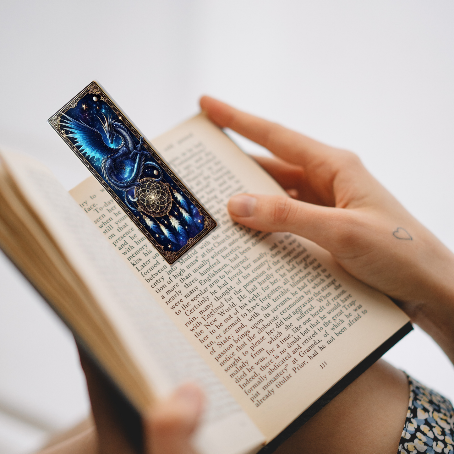 Dragon Bookmark Set or Individual