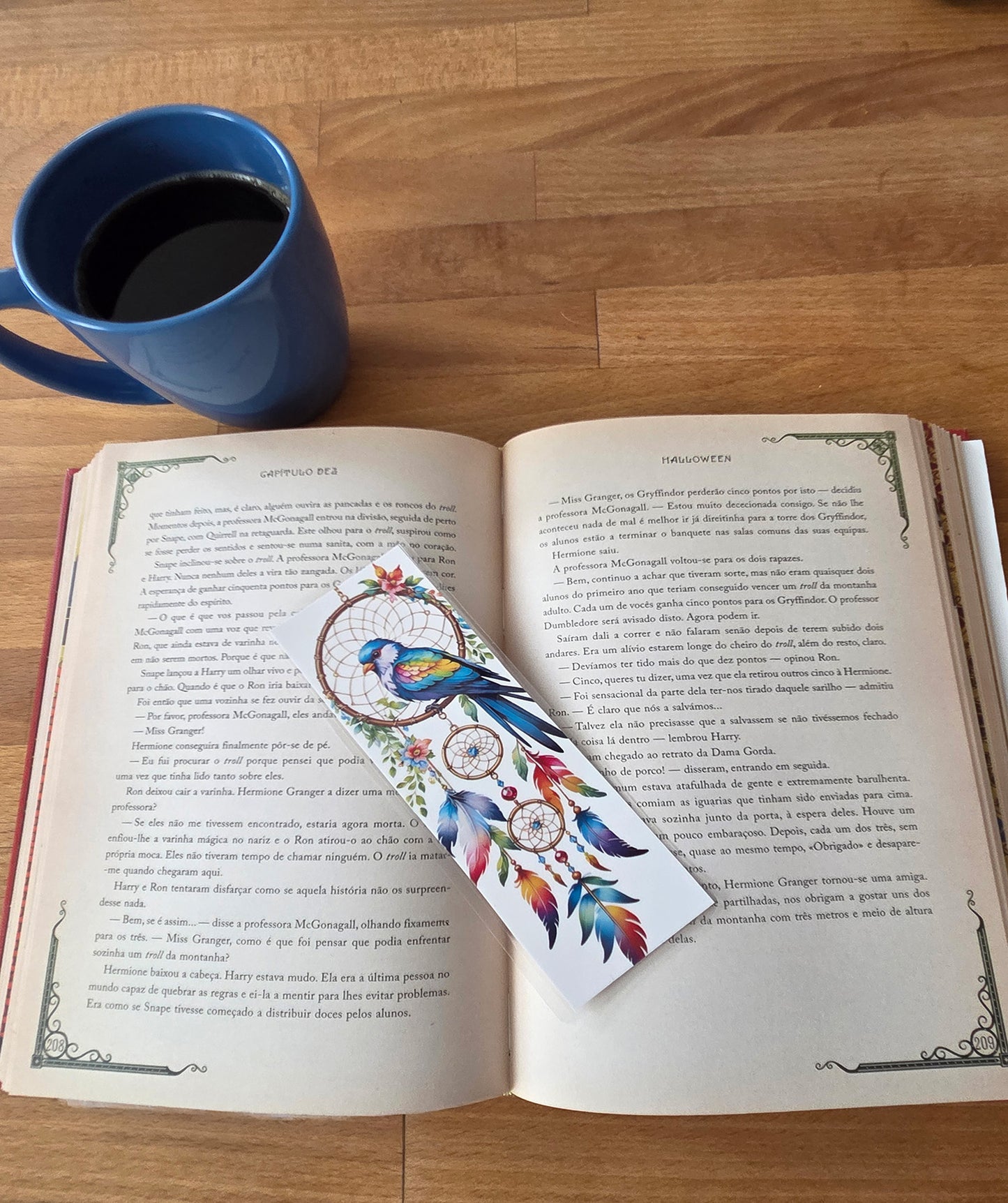 Winged Dreamcatcher Bookmarks