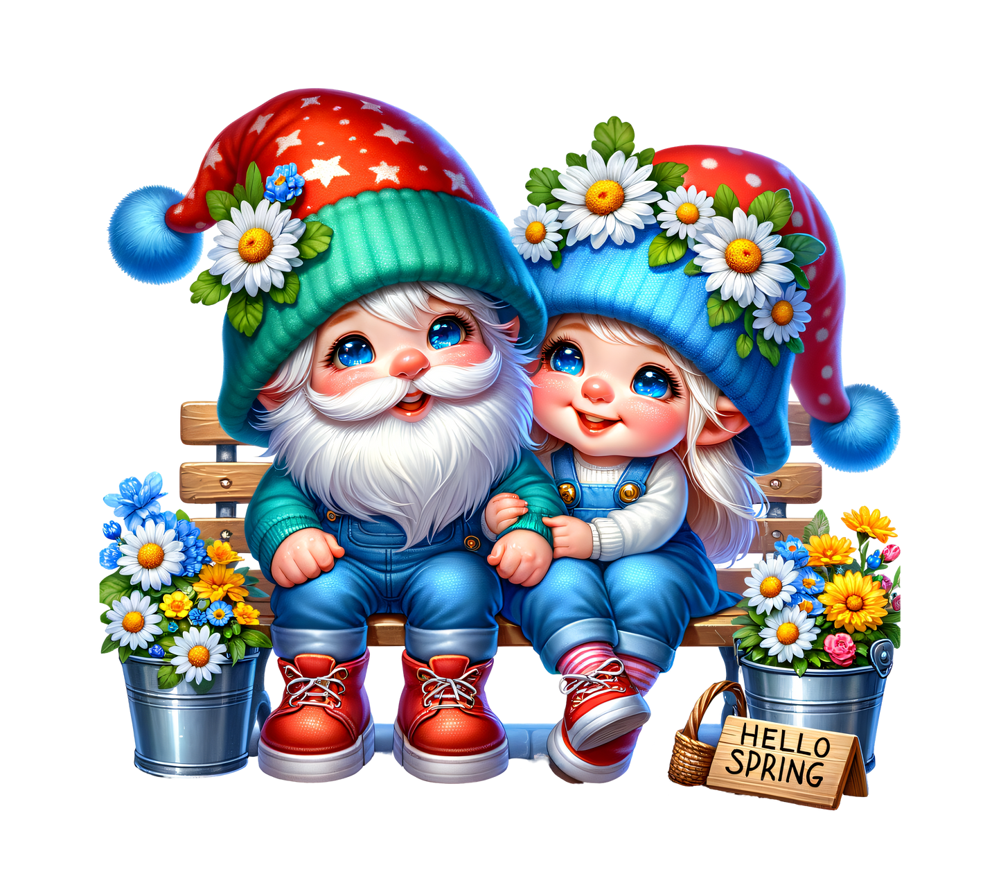 Gnome Couples 20oz Skinny Tumbler