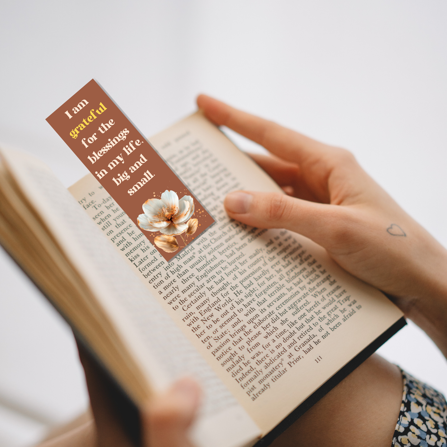 Positive Affirmations Bookmark Set or Individual