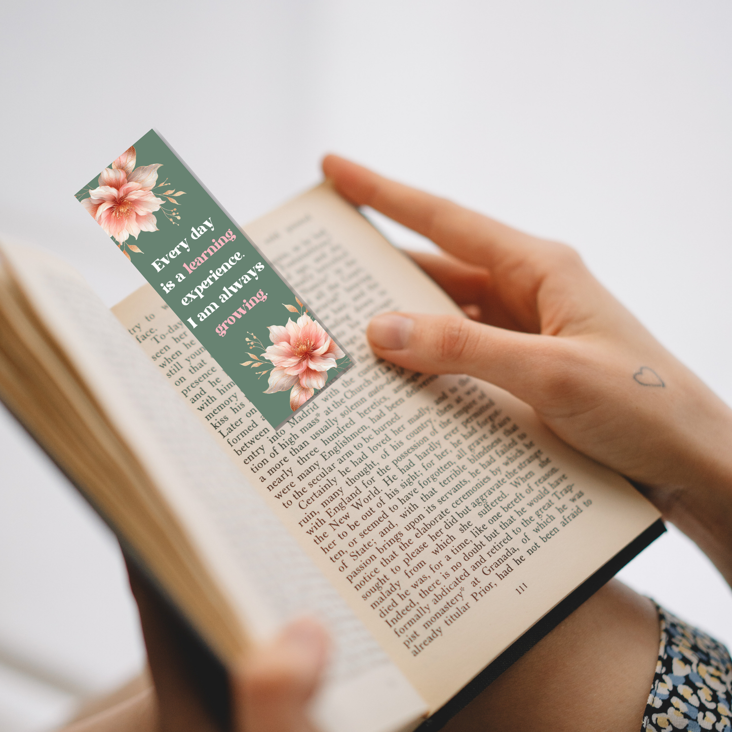 Positive Affirmations Bookmark Set or Individual