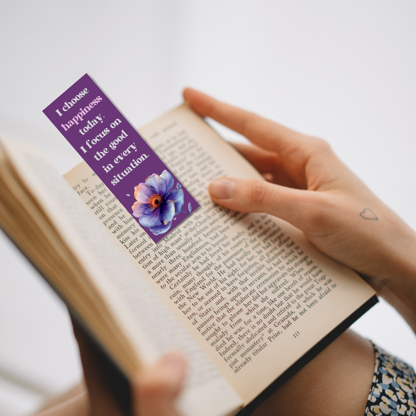 Positive Affirmations Bookmark Set or Individual