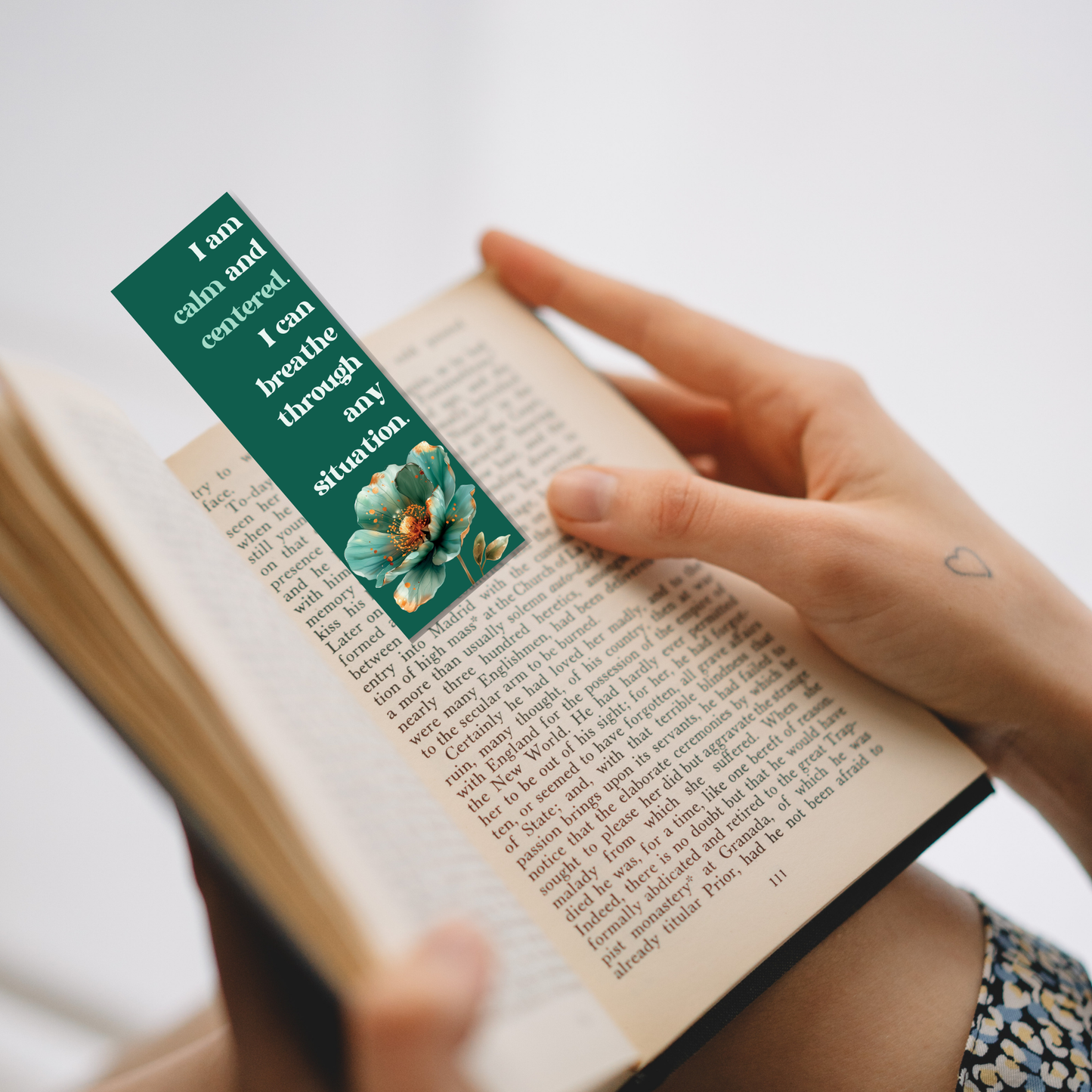 Positive Affirmations Bookmark Set or Individual