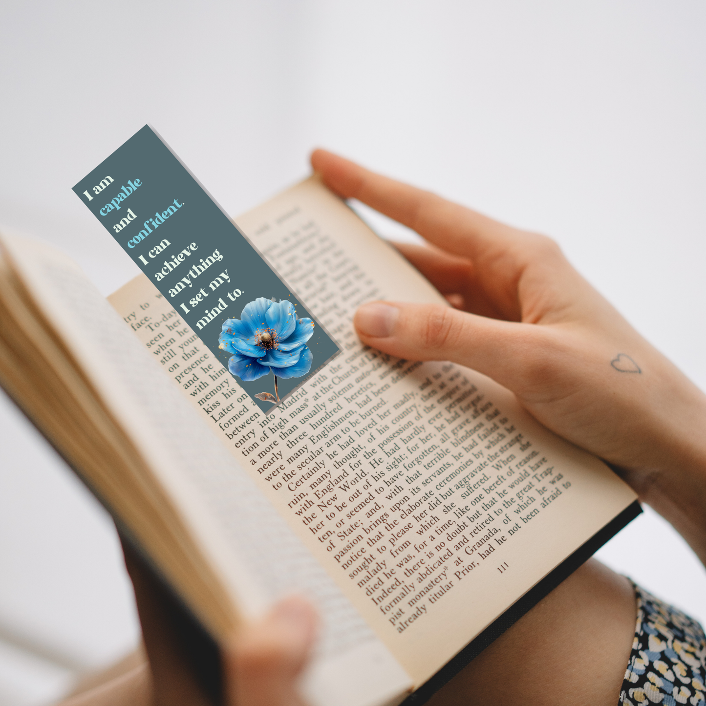 Positive Affirmations Bookmark Set or Individual