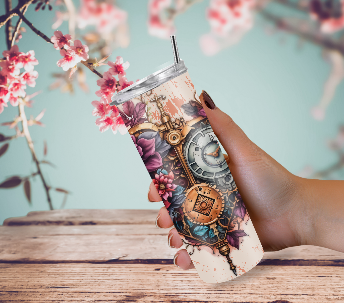 Steampunk Tumblers
