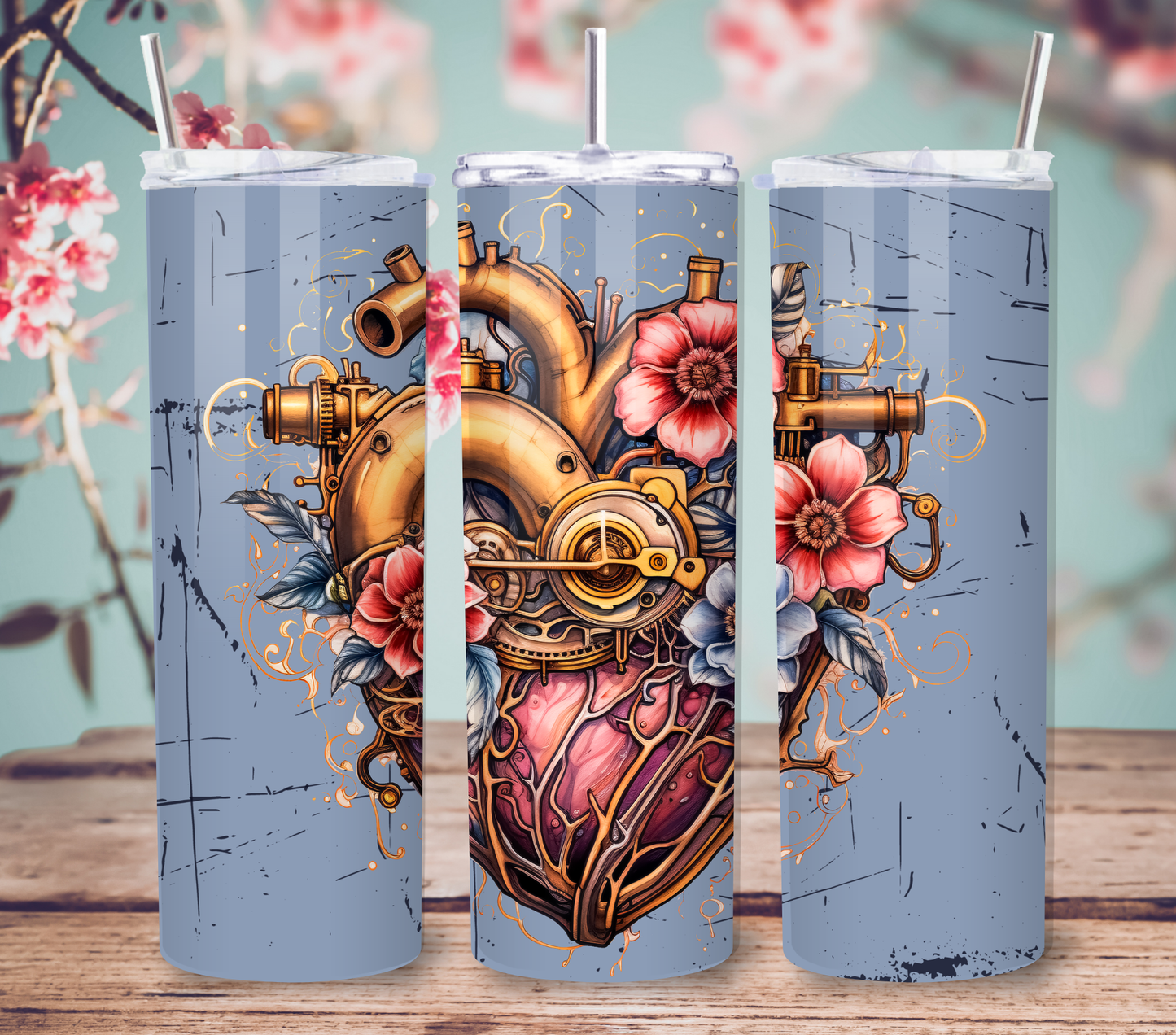 Steampunk Tumblers