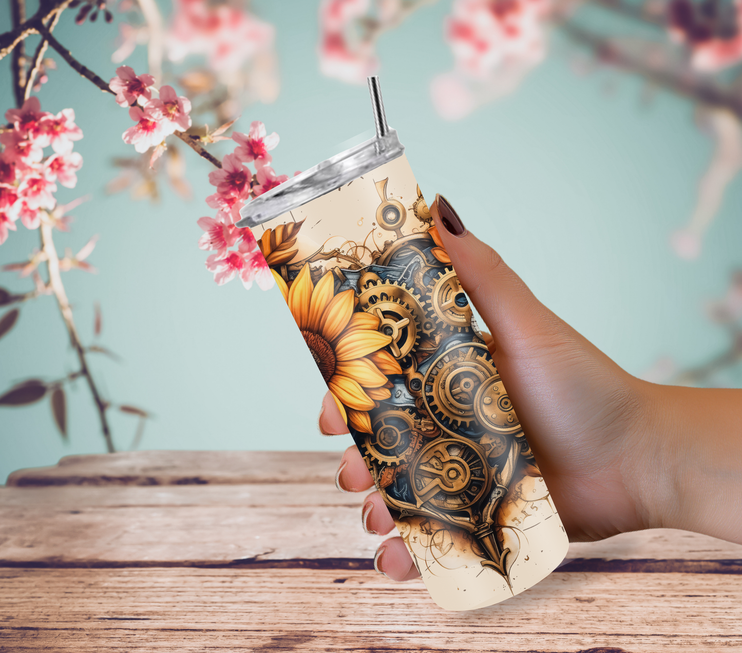 Steampunk Tumblers