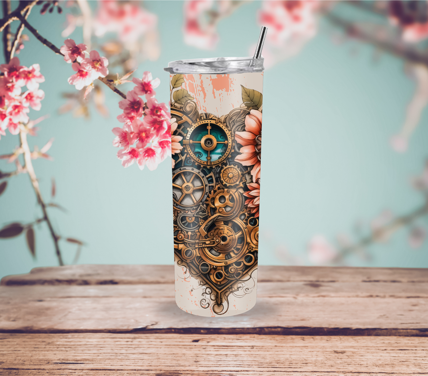 Steampunk Tumblers