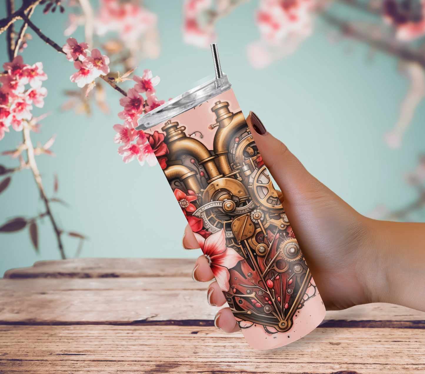 Steampunk Tumblers