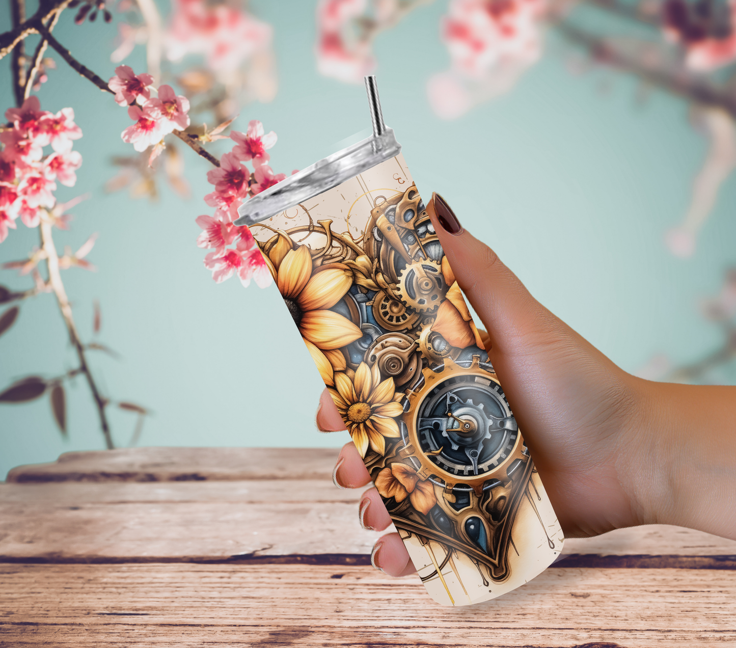 Steampunk Tumblers