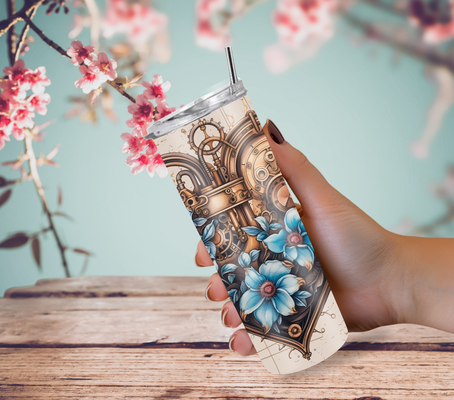 Steampunk Tumblers