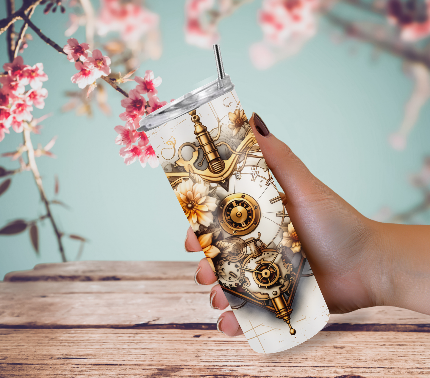 Steampunk Tumblers