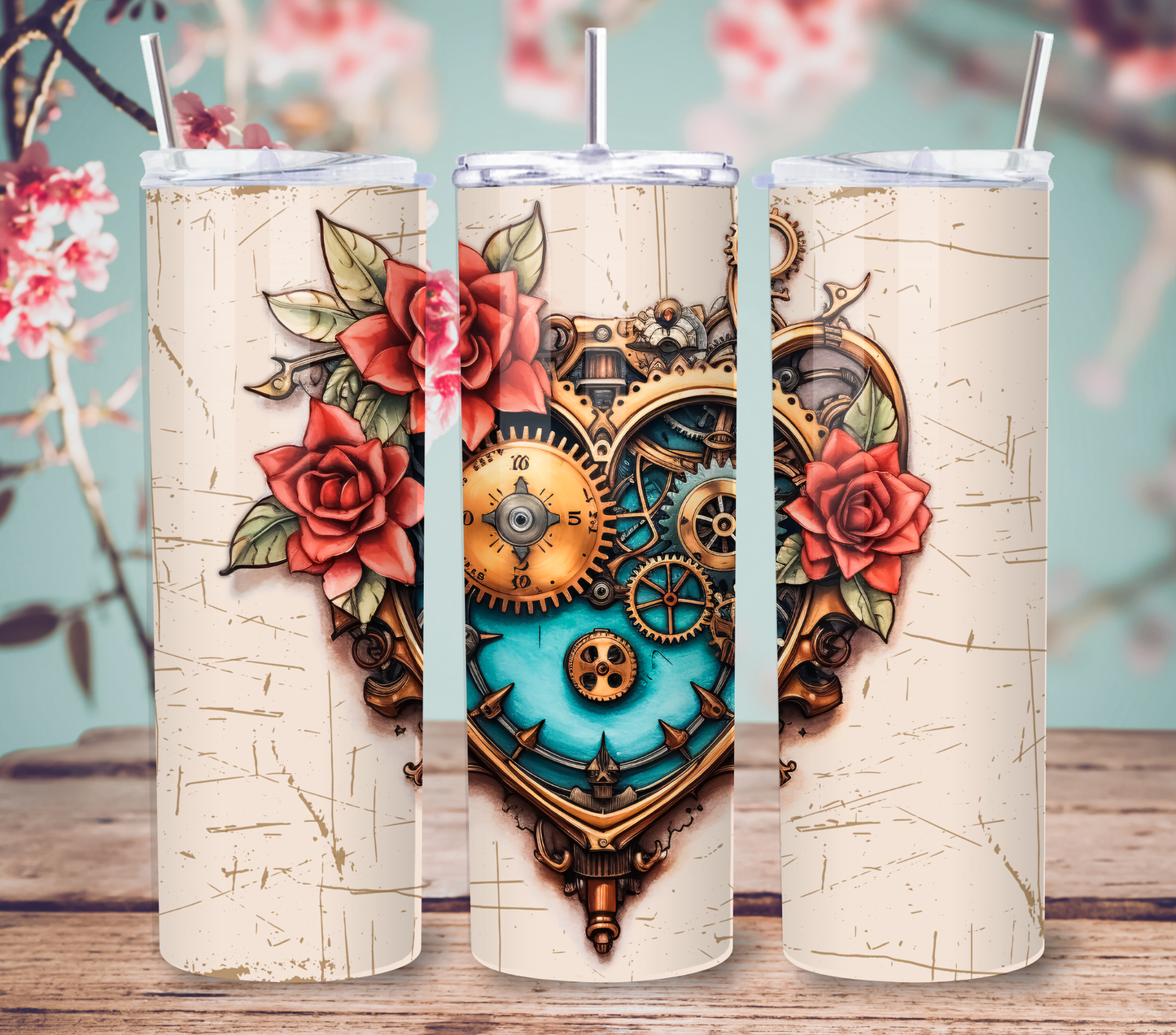 Steampunk Tumblers