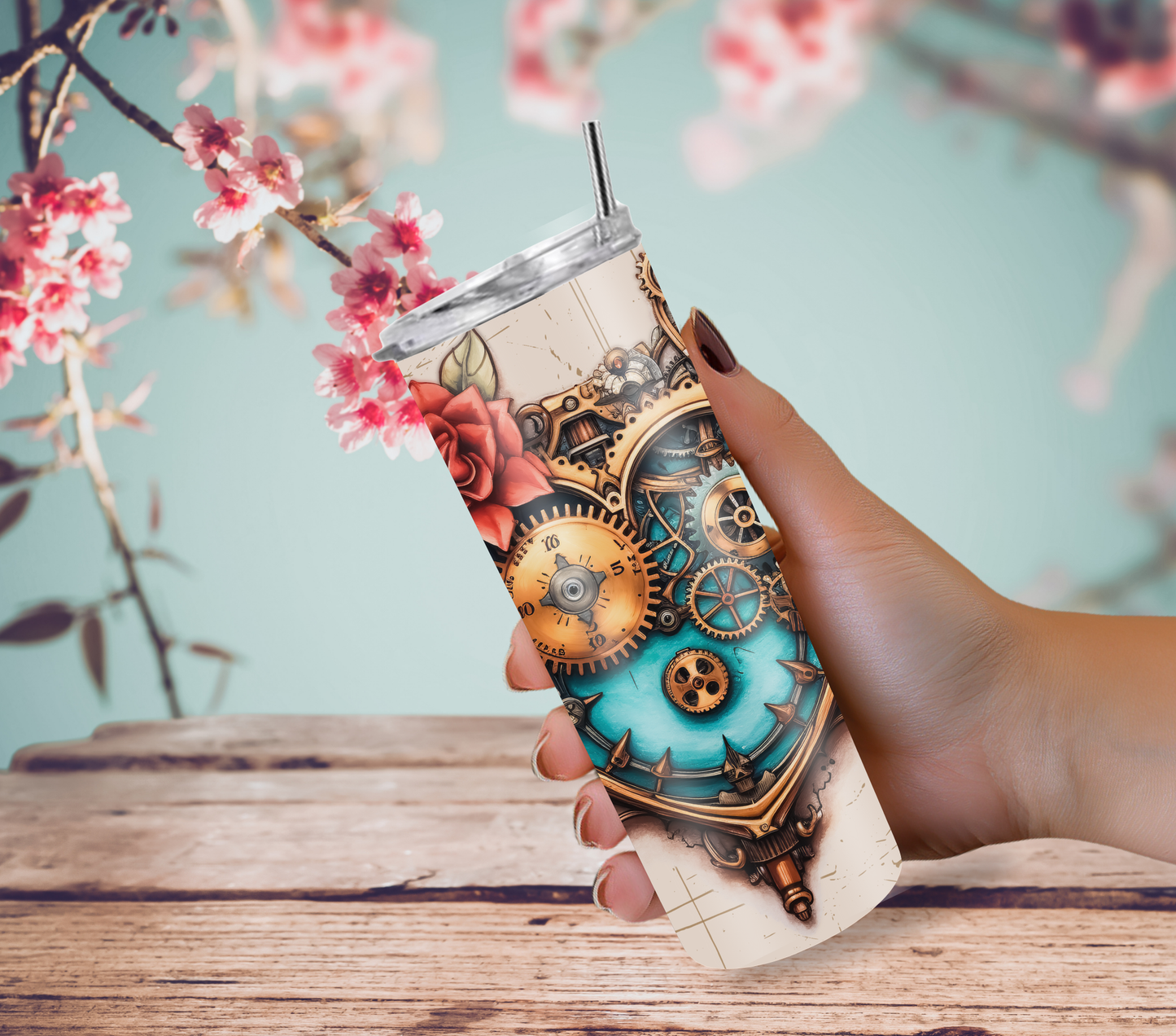 Steampunk Tumblers