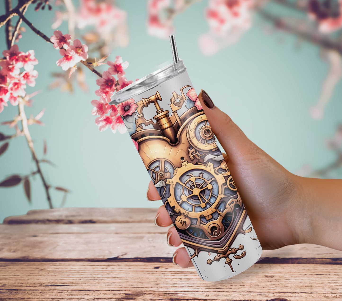 Steampunk Tumblers