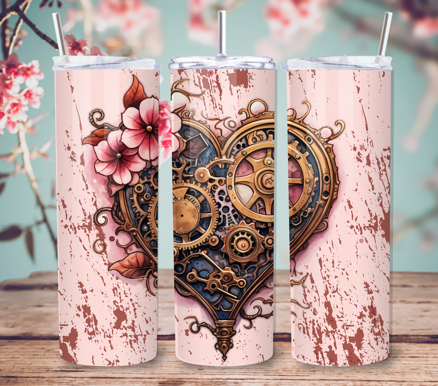 Steampunk Tumblers
