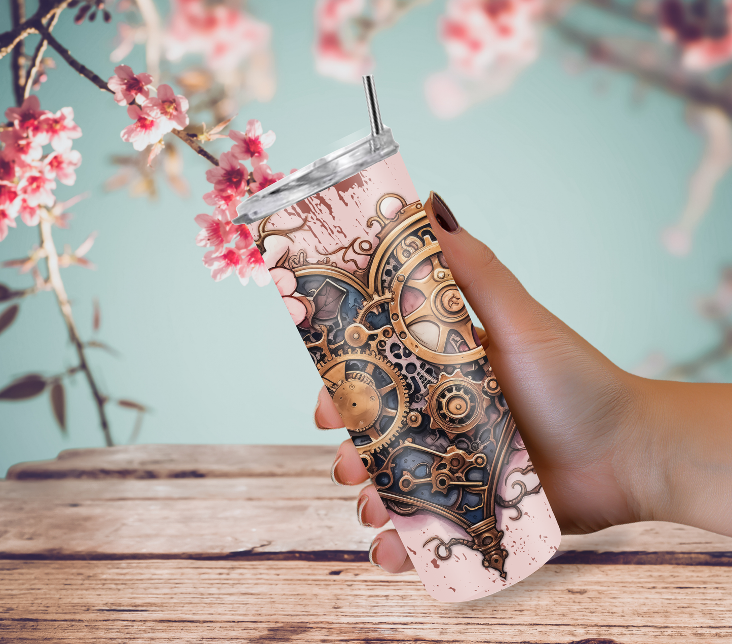 Steampunk Tumblers
