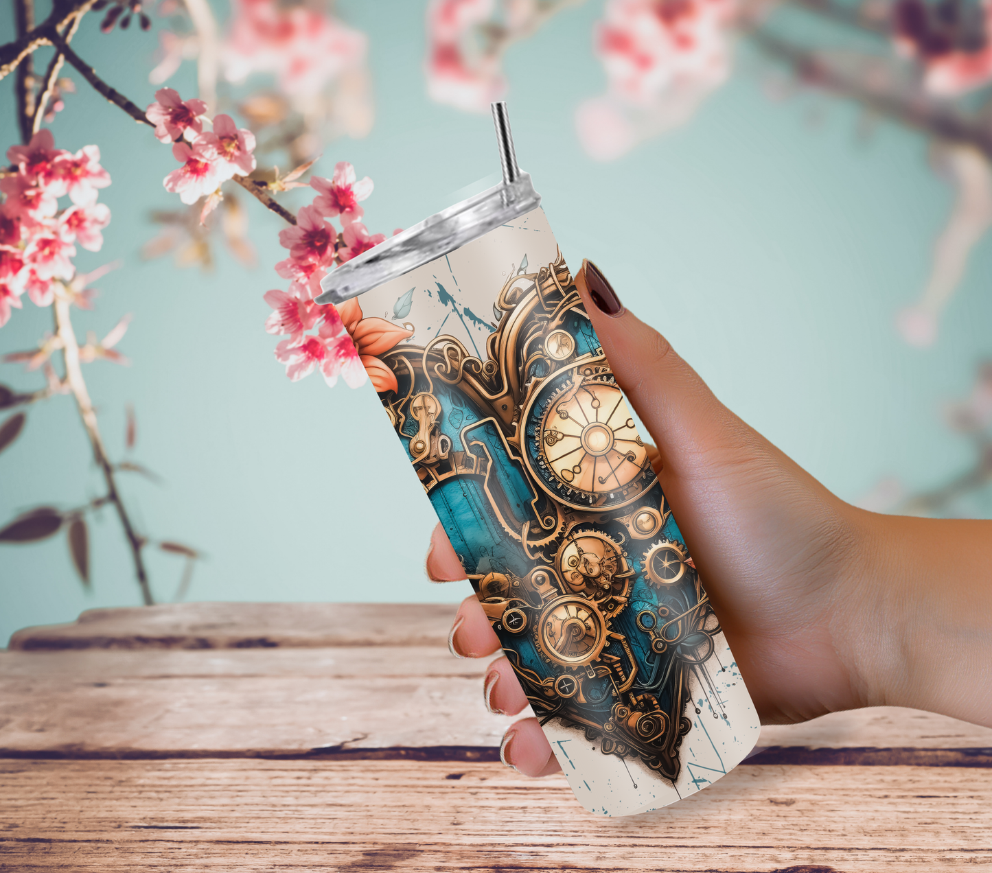 Steampunk Tumblers