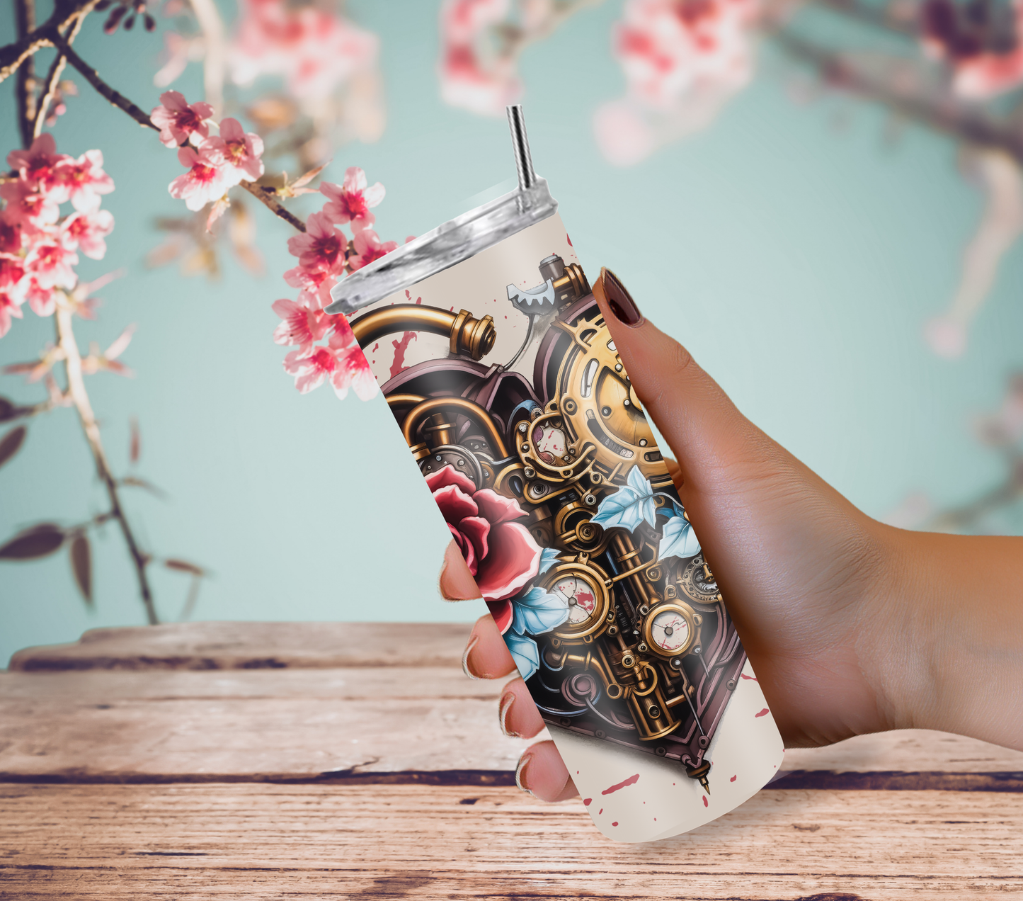 Steampunk Tumblers