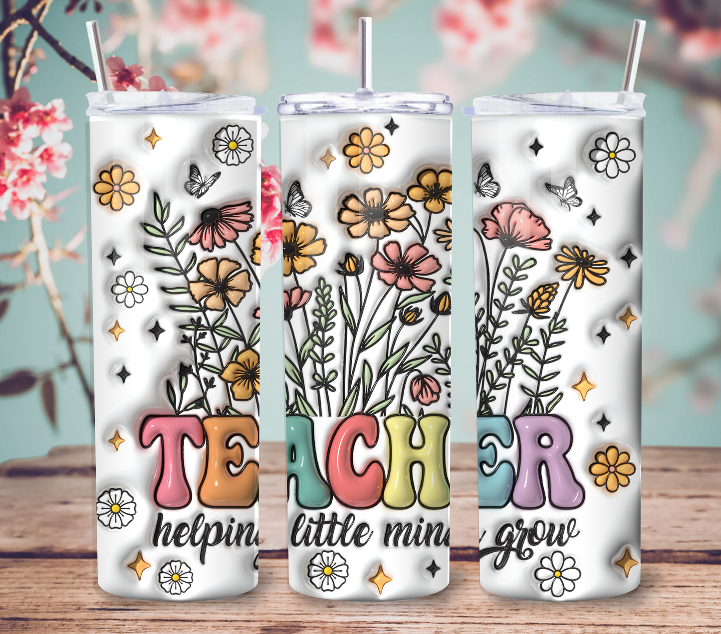 Favorite Teacher 20oz Skinny Tumbler