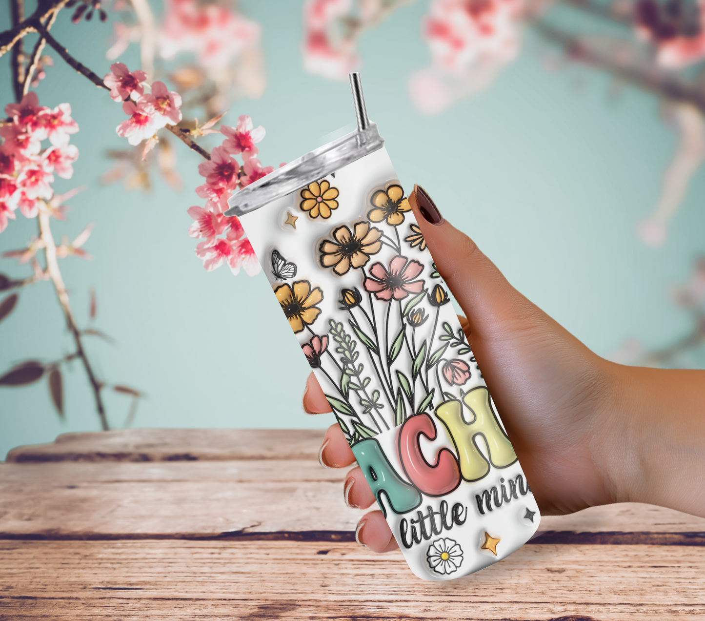 Favorite Teacher 20oz Skinny Tumbler